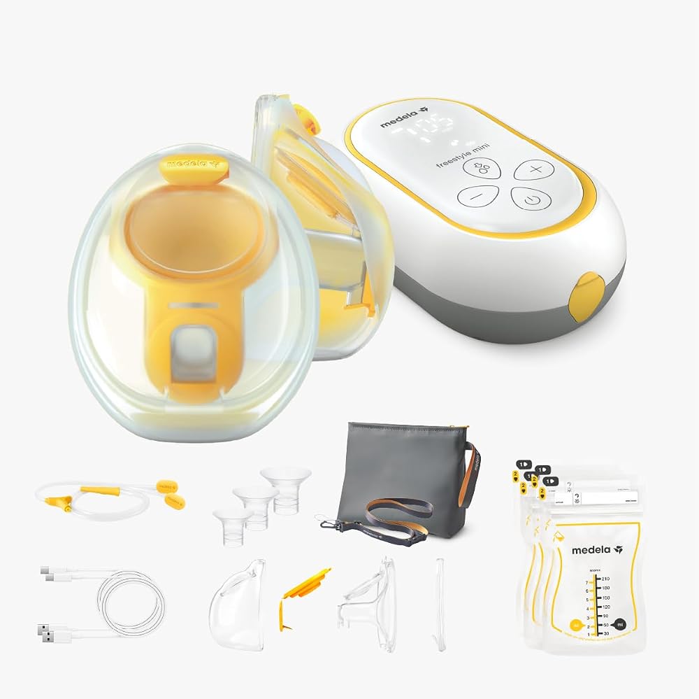 Medela Freestyle Mini Hands-Free Double Electric Breast Pump with Rechargeable