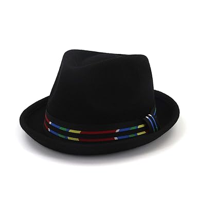 rainbow bowler hat