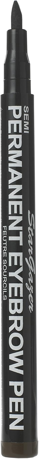 Stargazer Semi-Permanent Vegan Eyebrow Liner 2 Dark Brown Waterproof Up To 24hr