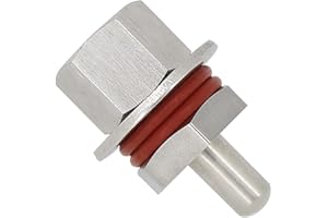 OTOMATICO 1/2 inch thermowell weldless with Screw nut Gasket Stainless Steel 304 for Homebrew Brewing 30mm 50mm 100mm 150mm 200mm 300mm 400mm 500mm (30mm)