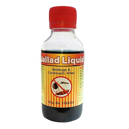 JALLAD LIQUID Concentrated Liquid Powerful Insect Killer Strong Household Insecticide Pest Control (100 ml)