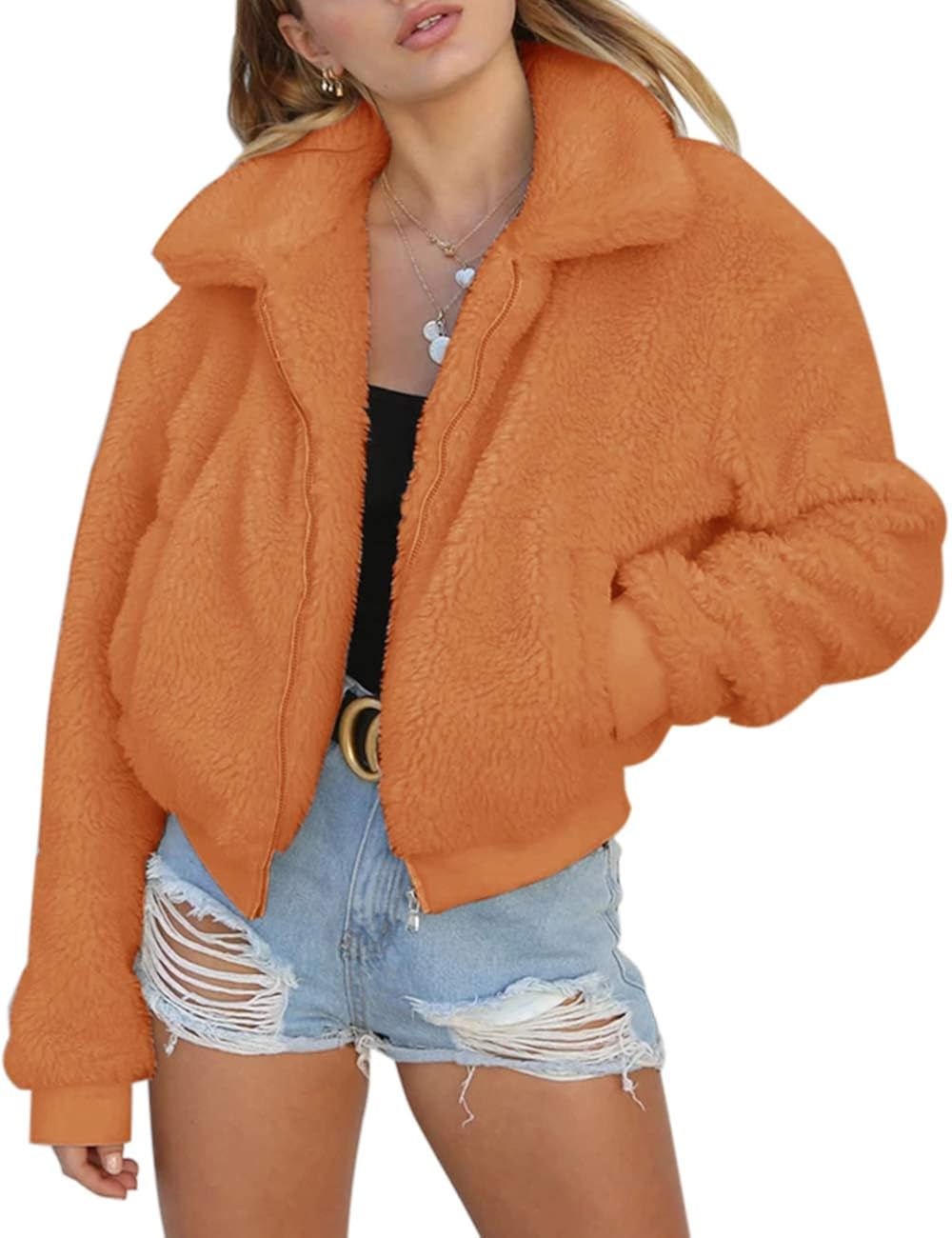 bomber teddy bear jacket
