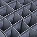 Yinrunx Baby Foldable Underwear Socks Drawer for Thin Socks Closet Organizers Dividers Storage 30 Cell