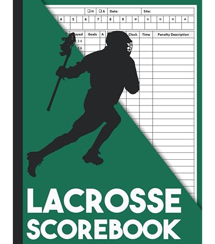 Amazon.com : Warrior Men's Lacrosse Score Book : Sports