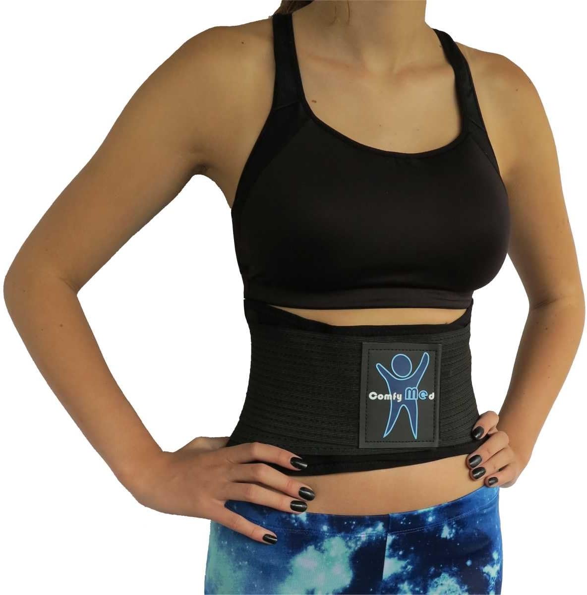 ComfyMed Breathable Mesh Back Brace CM-SB01 Lower Back Pain Relief Lumbar Support Belt for Treatment of Sciatica, Scoliosis, Herniated Disc or Degenerative Disc Disease