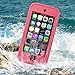Comsoon iPod 5 iPod 6 Waterproof Case,[Dustproof Sweatproof][IP68 Certified]iPod Touch Defender Case Built-in Touch Screen & Kickstand for Both Apple iPod Touch 5th & 6th Generation