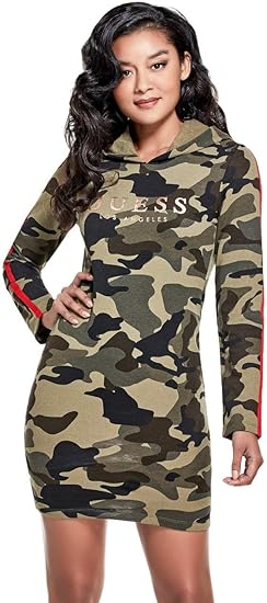camo jumper dress