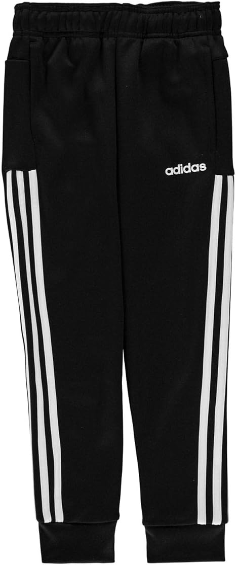adidas Kids Boys 3 Stripe Track Pants Junior Poly Tracksuit: Amazon.co.uk: Clothing