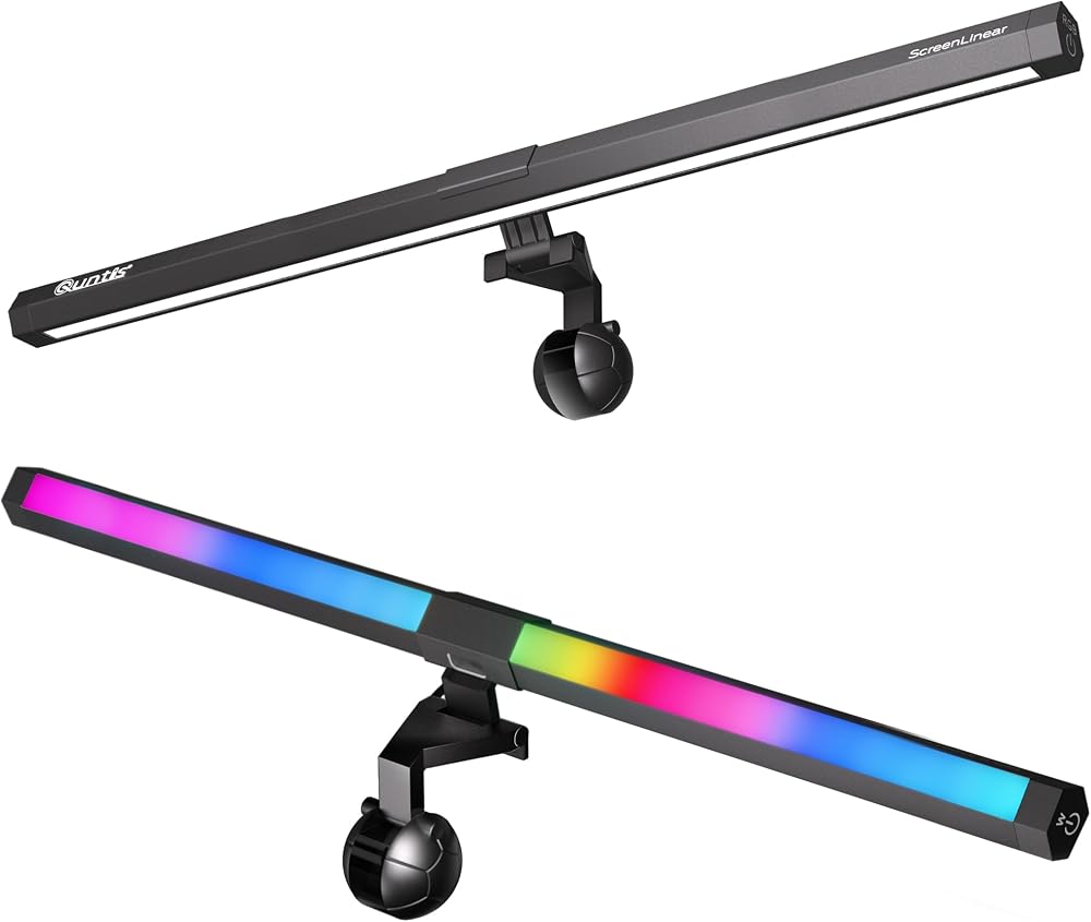 Quntis Monitor Light Bar 51cm with RGB Backlight, Eye Protection