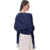 lifwimner Pashmina Shawls Wraps for Evening Dress Women's Warm Scarf Bridesmaid Wedding Bridal Gifts Large Winter Scarves