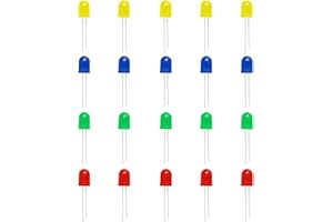 Gikfun 10mm LED Emitting Diodes Light Lamp Diffused F10 Round Led for Arduino (Pack of 20pcs) AE1258