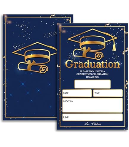 Amazon.com : FujLoy 20 Cards with Envelopes, graduation