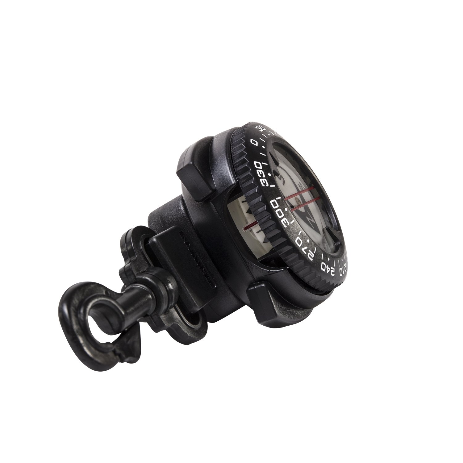 Trident Large Glow in The Dark Dive Compass with Retractor Cable Outdoor Recreation Accessories