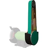 KFMK 2"x48" Belt Grinder Attachment for Bench Grinders, 2x48 Inch Belt and 7 Inch Disc Sander Attachment for Bench Grinders with 5/8" Arbor