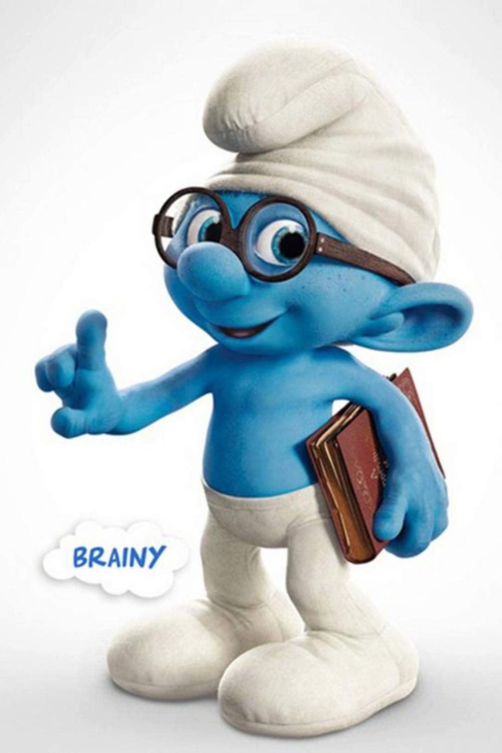 SKYTY Painting by Numbers The Smurfs - DIY Digital Oil Painting Acrylic Paint Set Adults Children Home Decor No Frame 16x20 Inch