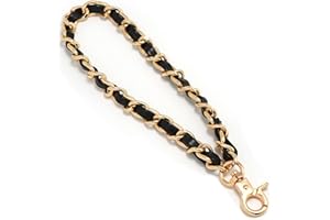 TENOC Metal Phone Wrist Strap, Universal Cellphone Lanyard with Tether Tab, Hands-Free Anti Theft Phone Chain Wristlet