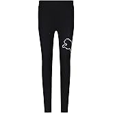 Puma Girls Core Logo Legging, Elastic Waistband, Soft & Comfortable