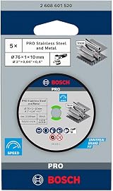 Bosch PRO Stainless Steel and Metal Cutting Disc 76 x 1 x 10 mm view 2