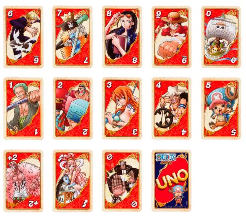 One Piece The New World Part One Mattel Uno Card Game Buy Online