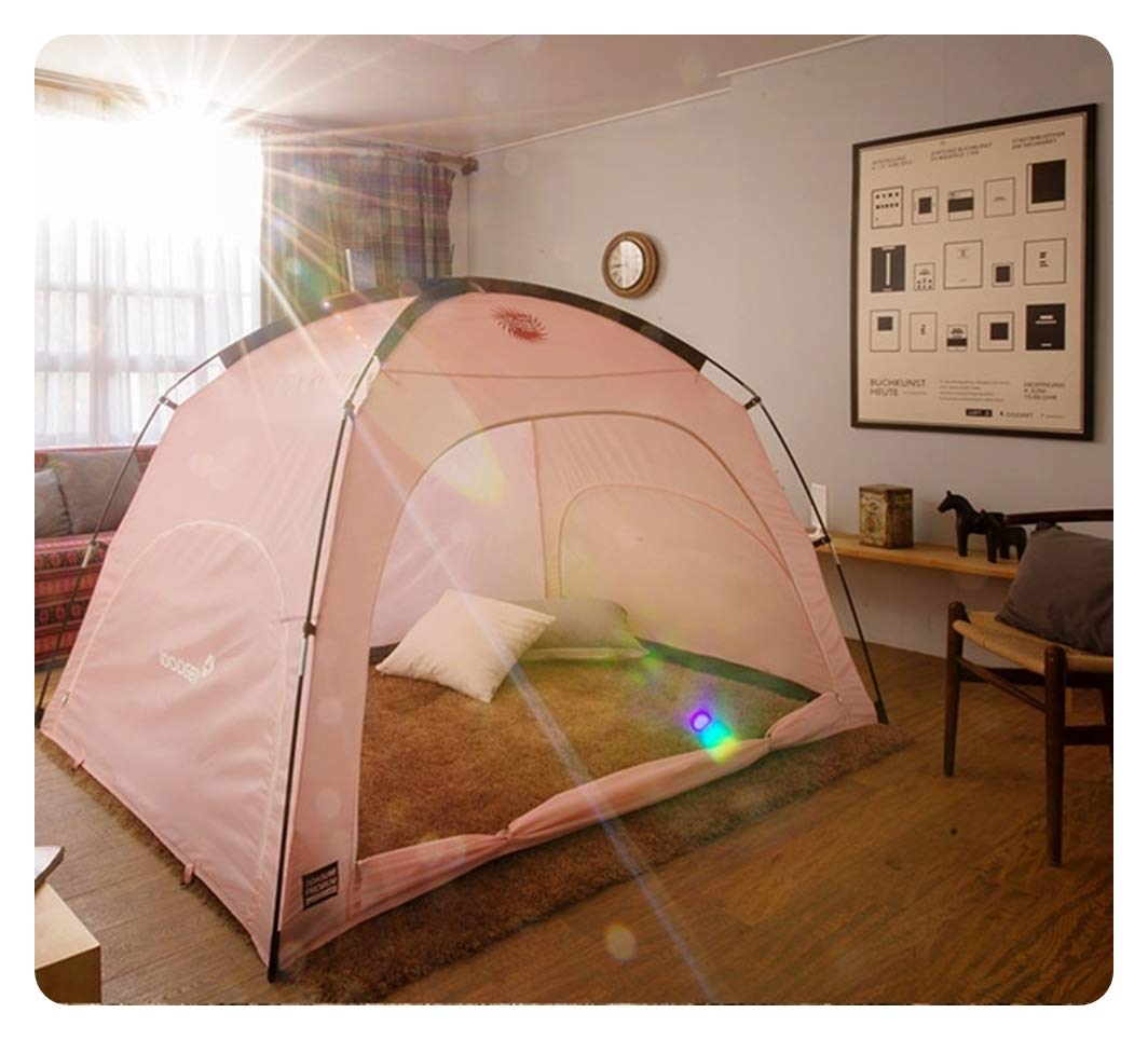 first time reply DDASUMI Warm Tent For Double Bed Without Floor (Mint) - Blocking Cold air ...
