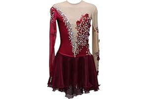 Zagitova Figure Skating Dress for Girls Graceful Applique Women with Shiny Rhinestone Competition Dance Outfits