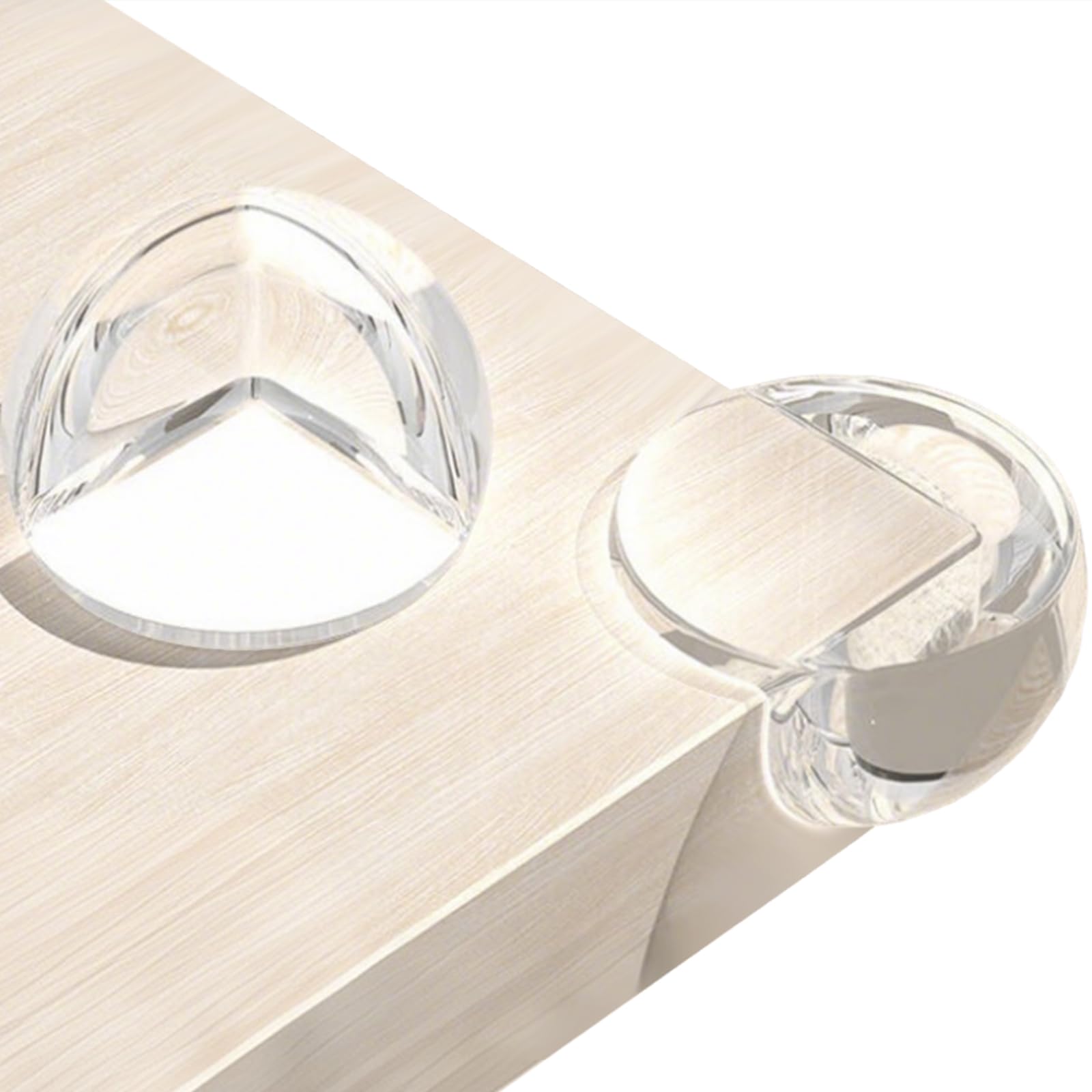 Photo 1 of 12 Pack Clear Table Corner Guards – Baby Proof Edge Protectors,Heavy Duty Transparent PVC Bumpers for Furniture,Self-Adhesive Corner Covers for Glass,Wood,Marble Countertops