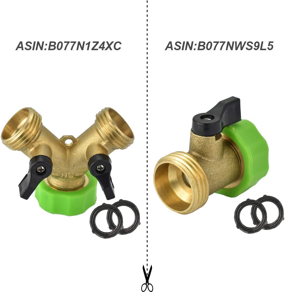 OurRich Garden Hose Repair Kit Alu Water Hose Mender 5/8" with Stainless Steel Clamp, Female and Male Hose Connector 3Sets : Garden & Outdoor