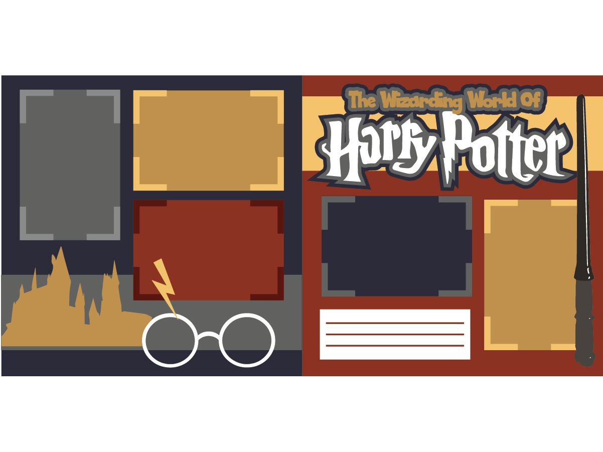 The Wizarding World of Harry Potter Scrapbook Kit by Scrapbook