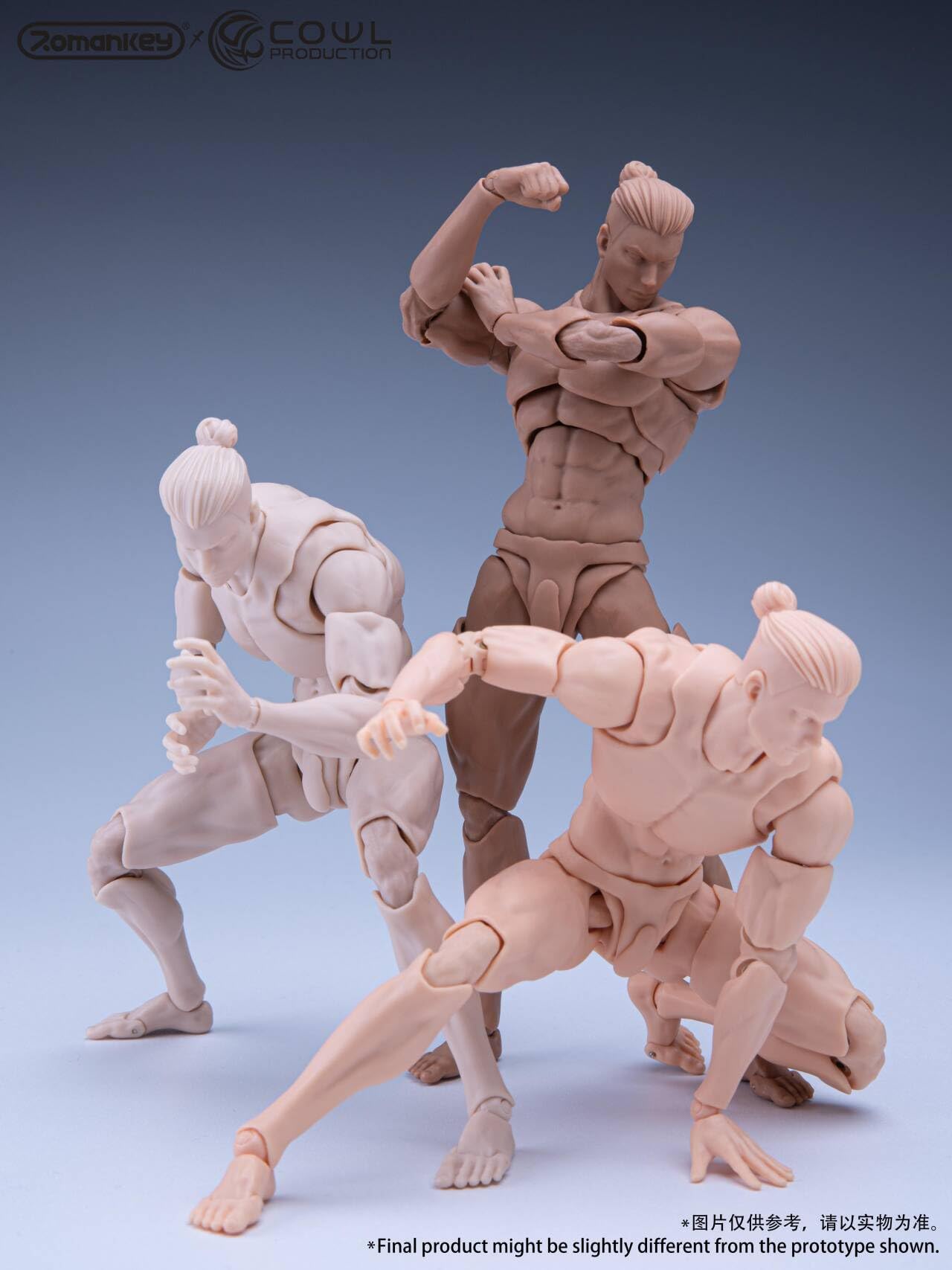 Mua [Tbmodel] Romankey X COWL 1/12 フィギュア 超可動 男性 素体