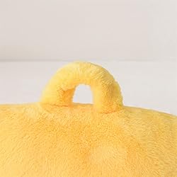Holawakaka Standard Faux Fur Bed Rest Pillow with