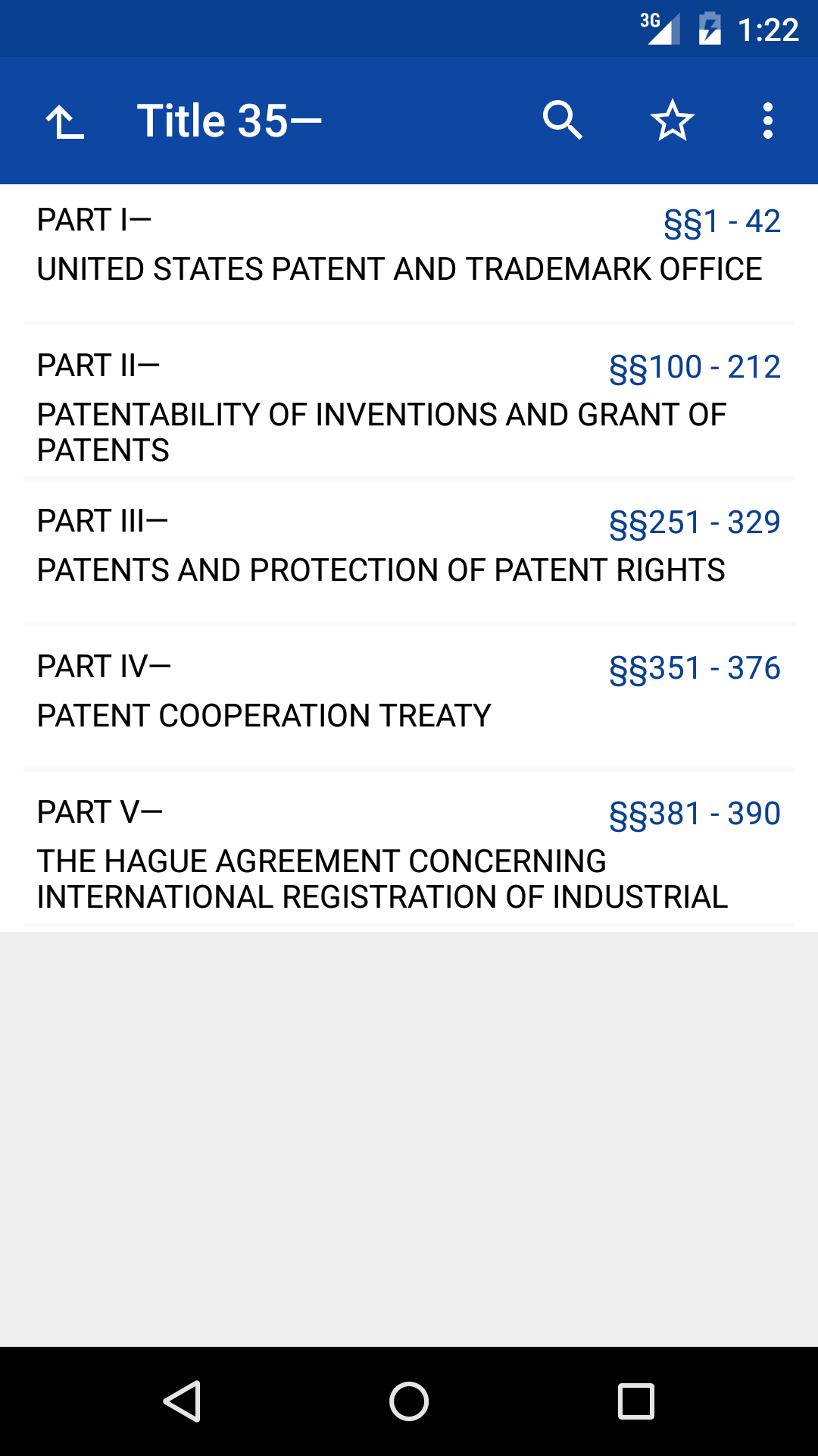 United States Code Appstore for Android