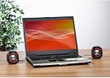 Hama Sonic Mobil 2 PC Speakers USB 3.0 3W 3.5mm Stereo Black Red view 10