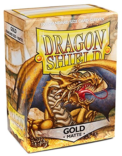 Sleeves: Dragon Shield Matte Gold