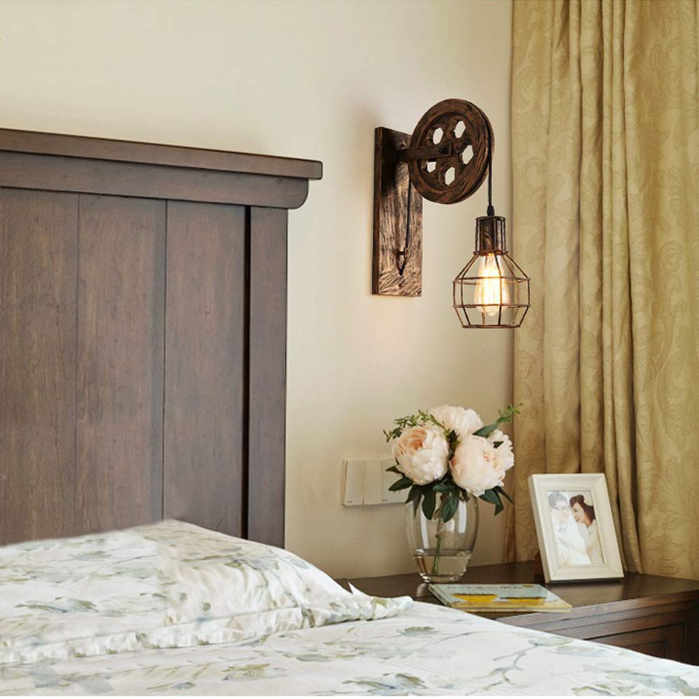 Corredor óxido negro Sala de Estar Cafetería Dormitorio iDEGU 2 Piezas