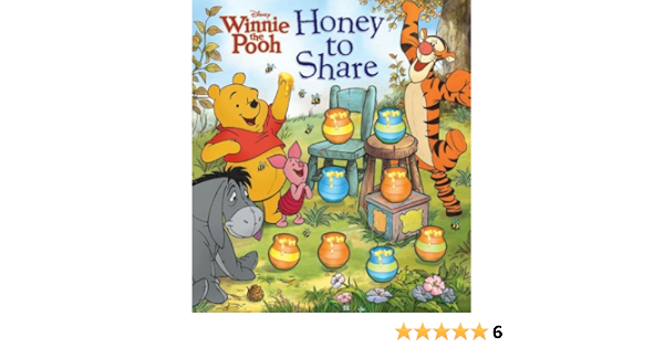 Disney Winnie The Pooh Honey To Share Countdown Book Disney Winnie The Pooh Miller Sara Artists Disney Storybook Amazon Com Books