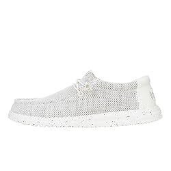 HEYDUDE Wally Stretch Sox Storm White Size