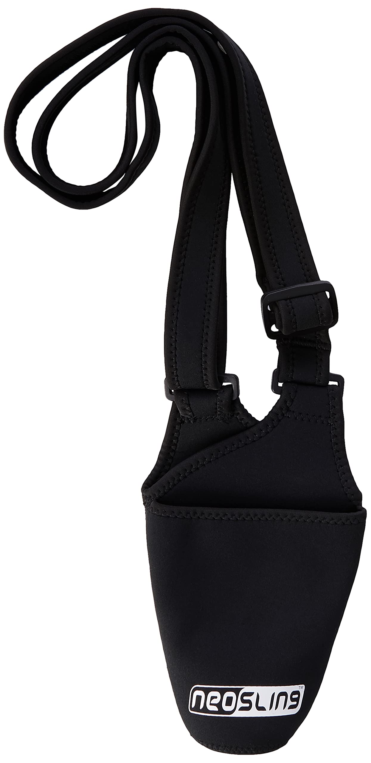 H2O4K9 Neoprene Water Bottle Carrier, Jet Black