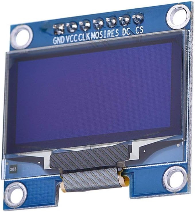 DollaTek 2Pcs 1.3" SPI 128x64 SSH1106 OLED LCD Display LCD Module for Arduino AVR PIC STM32 - White font - Image 3