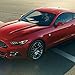 QUIOSS Running Horse Pony Car Grille Emblem Badge Ford Mustang Tri Bar Chrome Finish Bolts