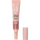 e.l.f. Halo Glow Blush Beauty Wand, Liquid Blush Wand For Radiant, Flushed Cheeks, Infused With Squalane, Vegan & Cruelty-fre
