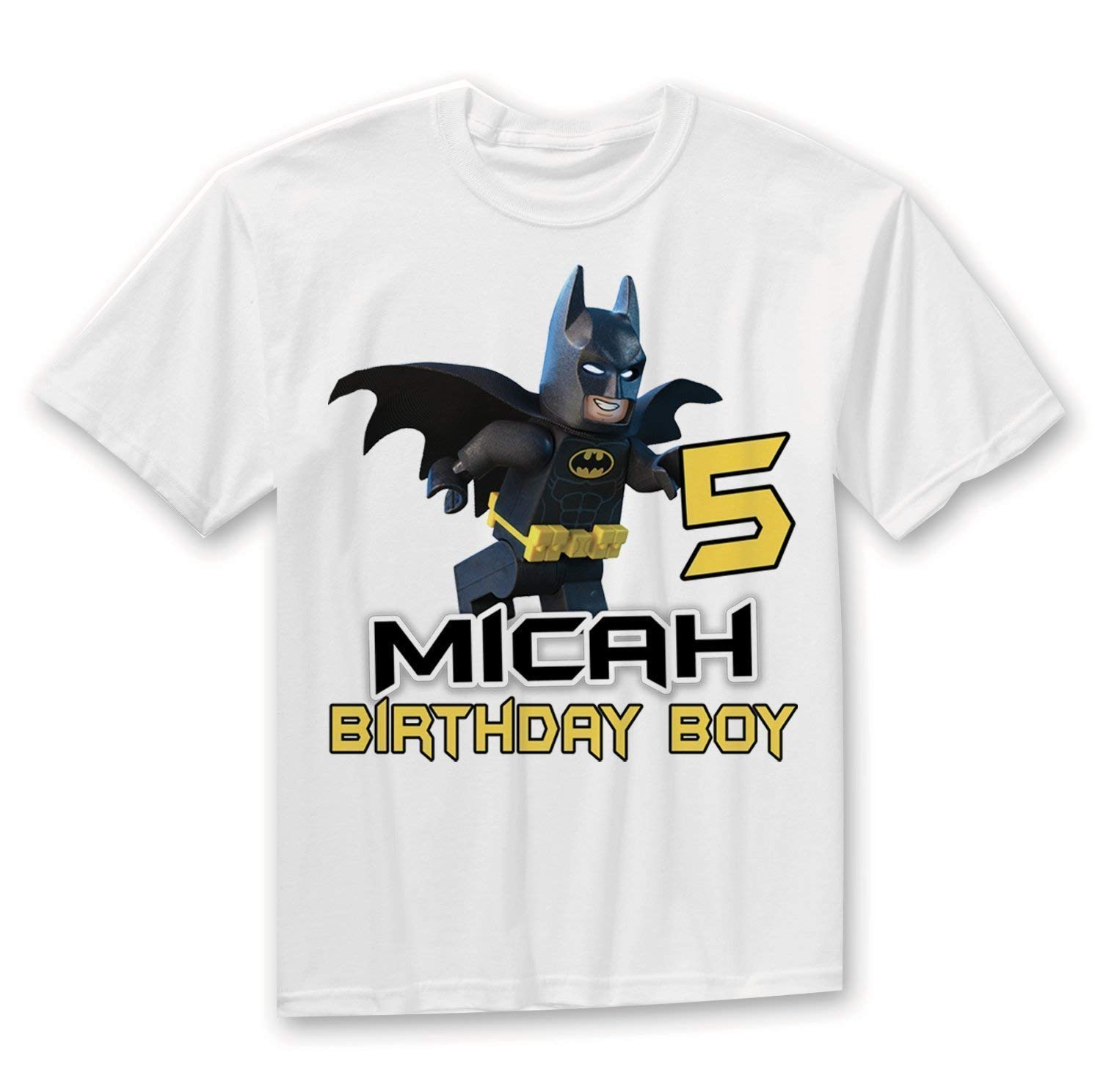 batman birthday shirt