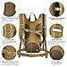 SHARKMOUTH Tactical Molle Hydration Backpack - Small Military Hydration Pack with 2L Water Bladder - Insulated Water Backpack for Hiking Running
