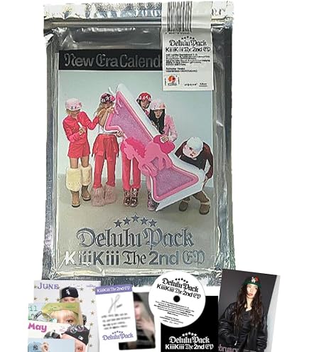 Amazon.com: KiiiKiii Delulu Pack 2nd Mini Album with Tracking