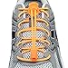 LOCK LACES (Elastic No Tie Shoe Laces) (Pack of 3) (Pink-Green-Orange)