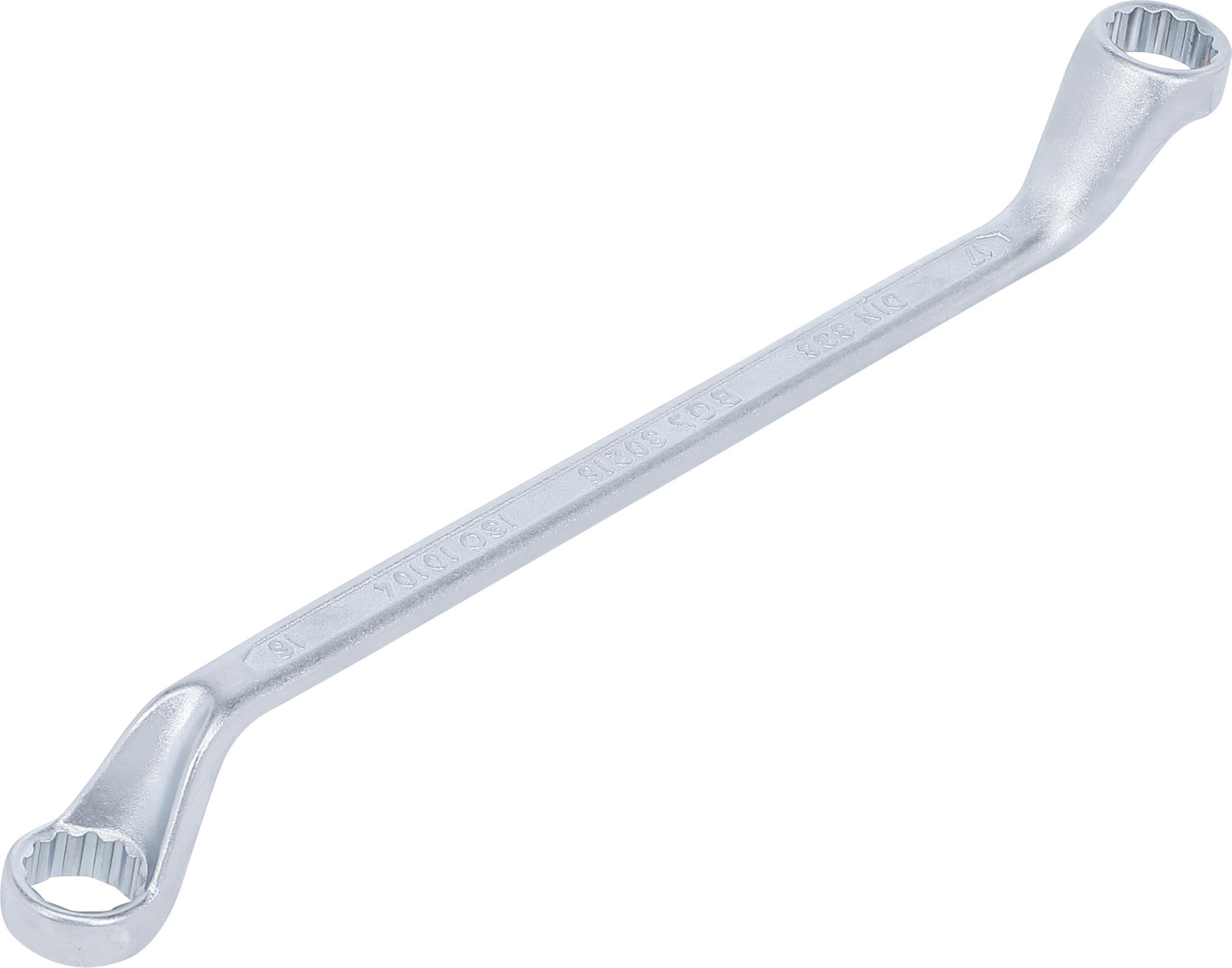 BGS 30216 | Double Ring Spanner | deep offset ends | 16 x 17 mm