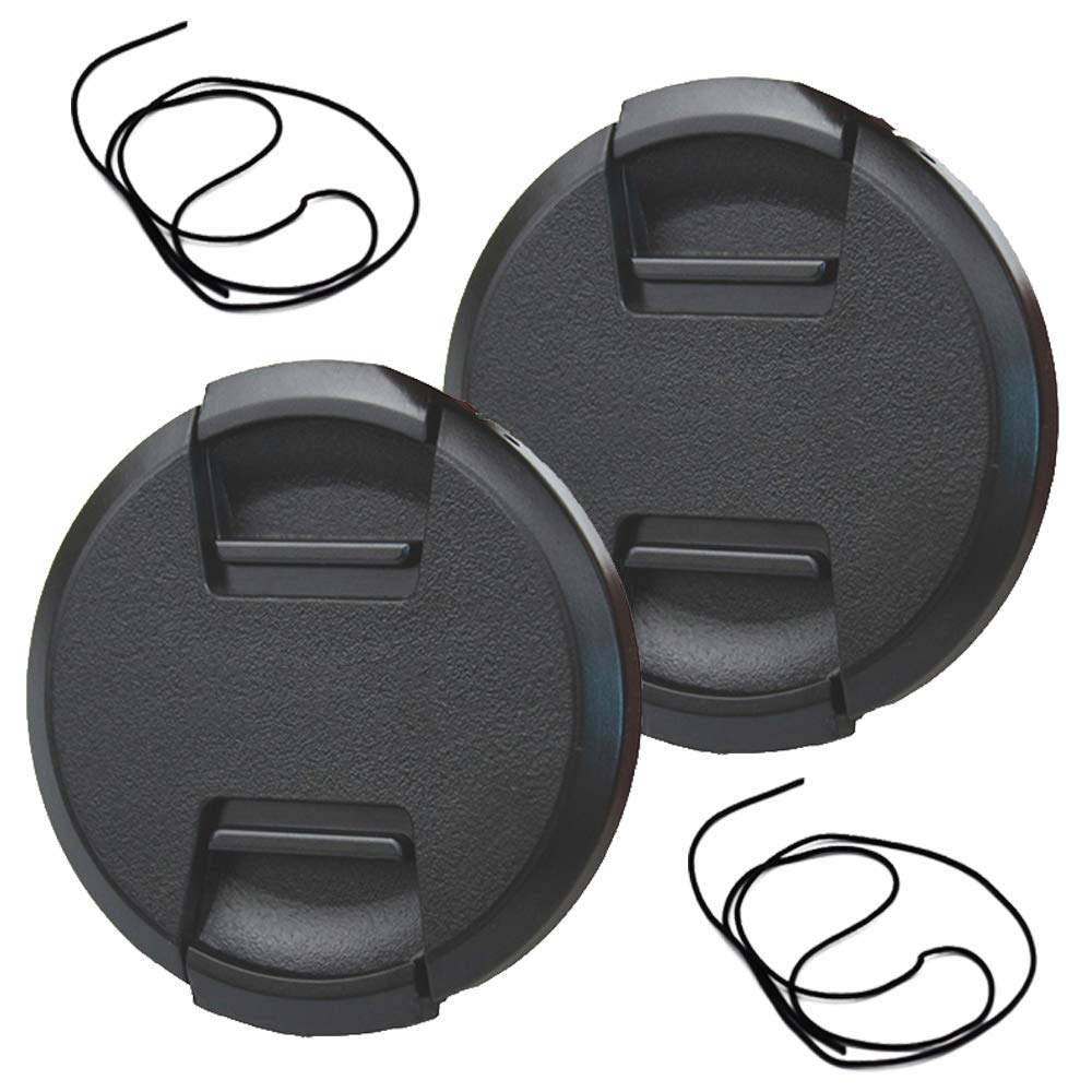 72mm Center Pinch Lens Cap for NIKKOR Z 24-70mm f/4 S Lens for Nikon Z7 Z6 Camera, 72mm Snap-on Lens Cap for XF16-80mm f/4 R Lens for Fuji X-T4 X-T3-2Packs
