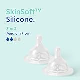 MAM Glass Bottle 260ml with SkinSoft Teat Blue view 2