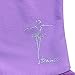 TiaoBug Girls Ballet Tutu Dance Costume Dress Kids Gymnastics Leotard Skirt Size 5-6 Purple