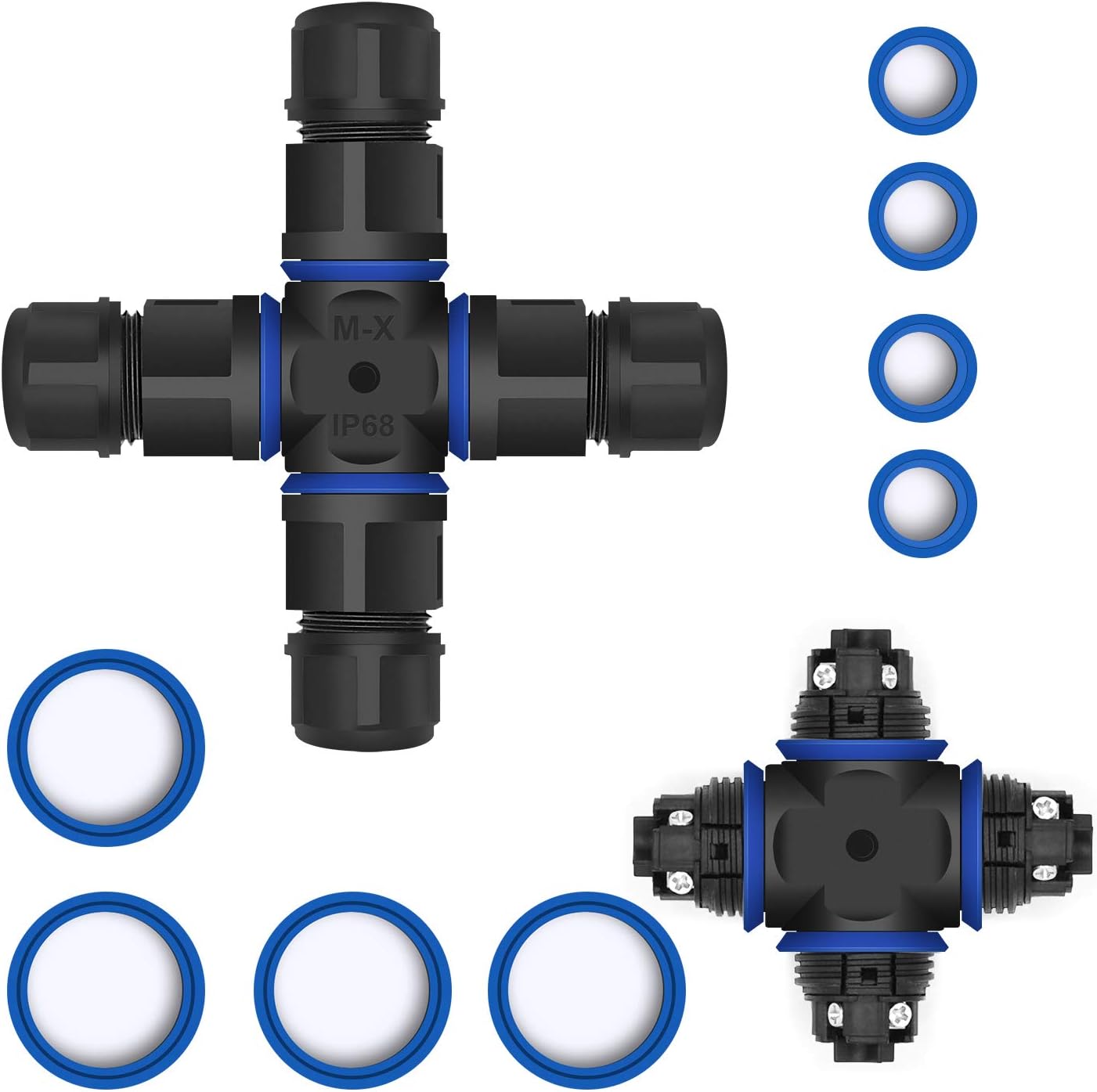 Waterproof Cable Connector,Outdoor Cable Connectors IP68 Connector ...
