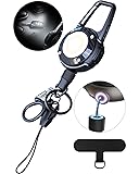 LIUGX LED Magnetic Retractable Keychain Flashlight